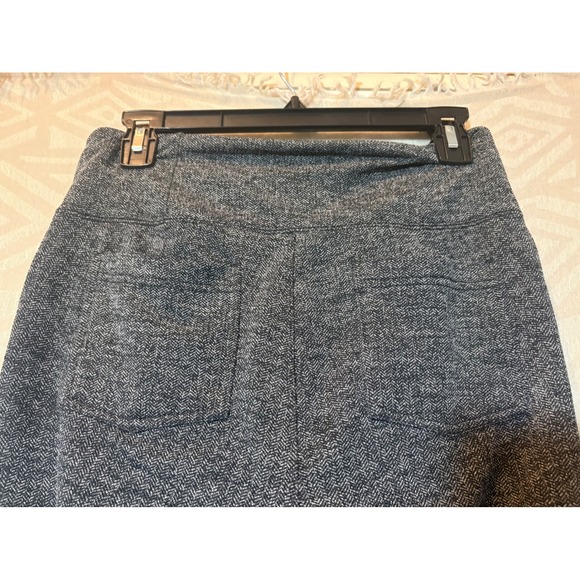 Athleta Herringbone Ponte Knit Pants Medium Career Commuter Stretch - Picture 7 of 8